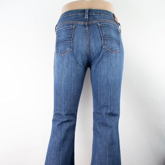 Lucky Brand Zoe Bootcut Flare 10 (31 X 31) Women's Denim Jeans Medium Wash - Picture 5 of 13